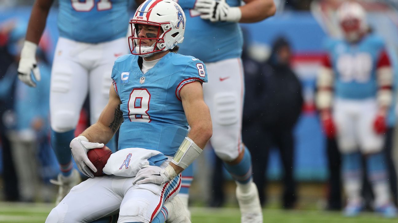 2025 NFL draft order: Titans at No. 1, then Browns, Giants