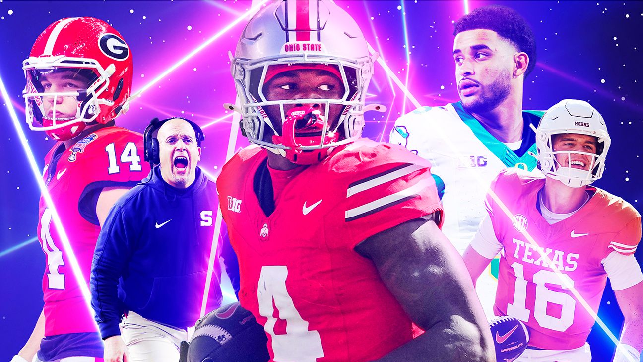 2025 Way-Too-Early college football Top 25 rankings