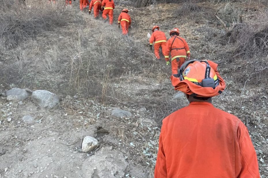 'It's really devastating': Incarcerated firefighter's life battling Los Angeles wildfires