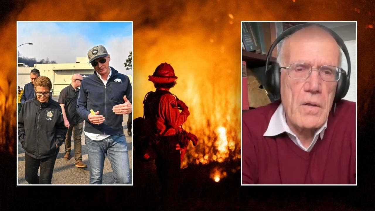 'Wake up the green hydrogen bomb': Historian blasts California leaders for 'ridiculous' wildfire response