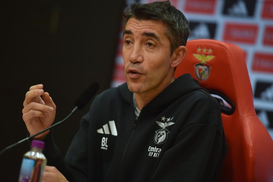 A cara de Bruno Lage. E o Rui Costa...