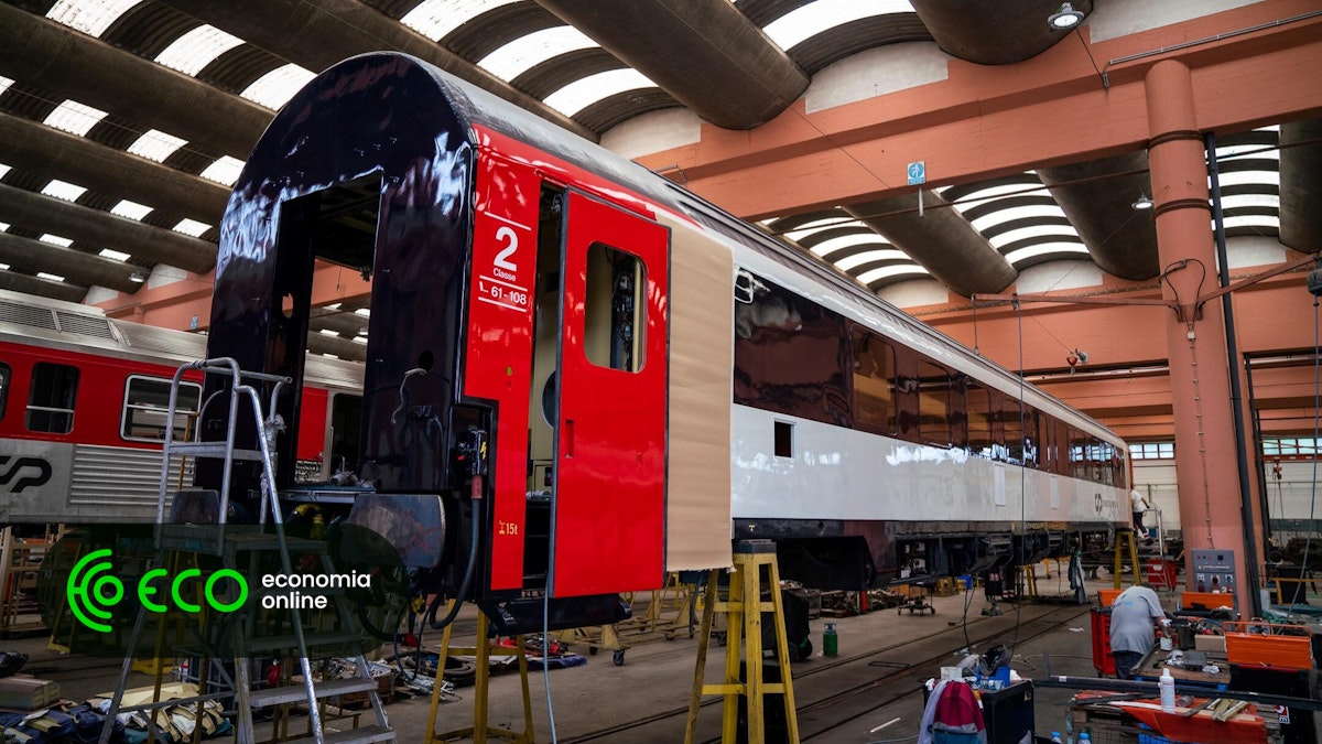 A oficina de Matosinhos já reciclou 50 camiões. CP vai transportar mais 12,8 milhões de passageiros em 2024