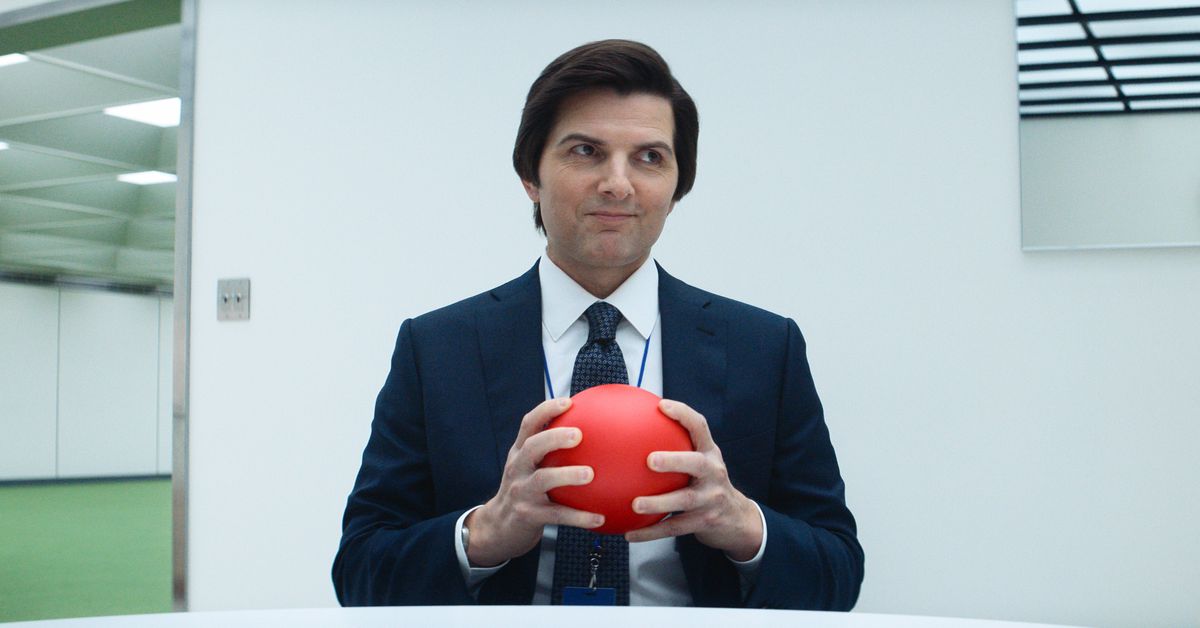 Adam Scott on using Severance's weird, retro-futuristic computer