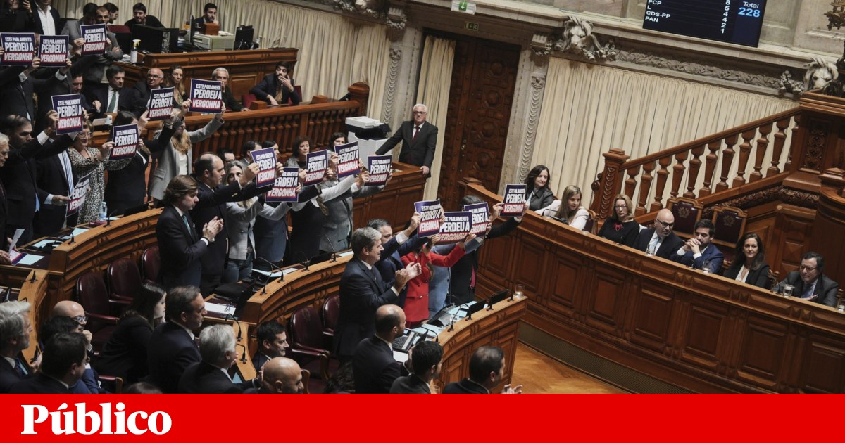 Aguiar-Branco suspenso após Chega protestar contra posição de Miguel Arruda no Parlamento |