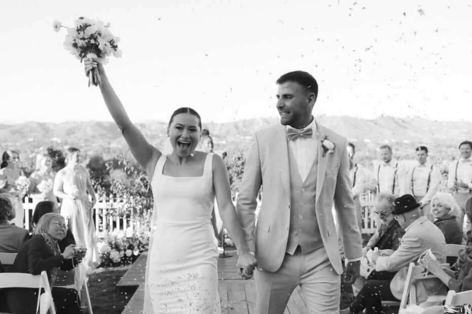 Ali Riley of Angeles City lost his childhood home in a wildfire. Her wedding turned into an 'oasis'