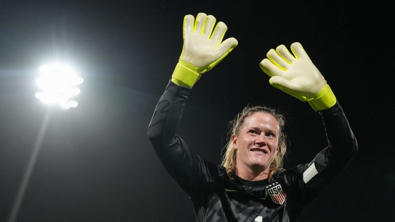 Alyssa Naeher named 2024 U.S. Soccer Female Athlete of the Year