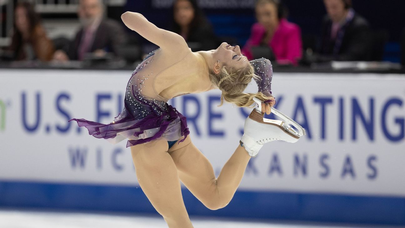 Amber Glenn Edges and Alysa Liu win our figure skating title