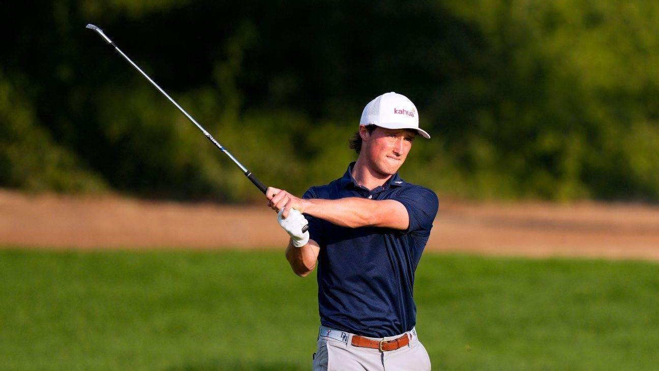 American amateur David Ford shares lead in star-studded Dubai Desert Classic