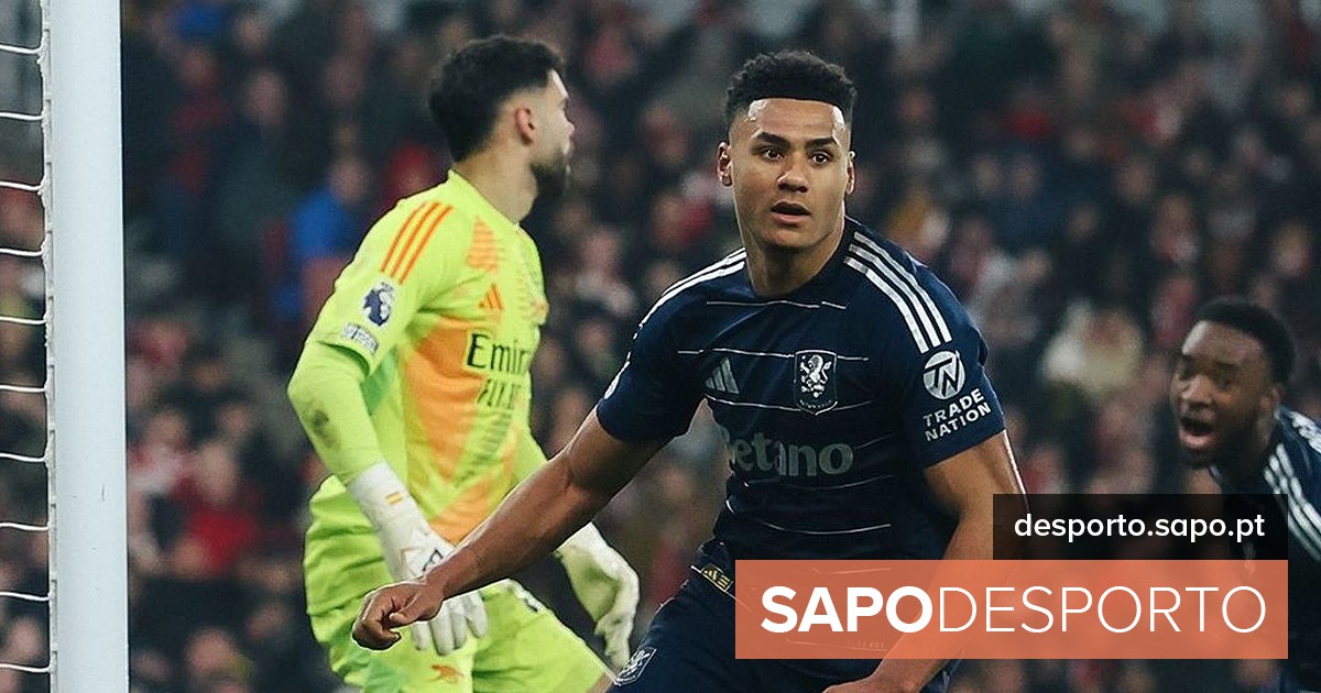 Arsenal da Premier League empata com Aston Villa, ficando ainda mais longe do líder Liverpool