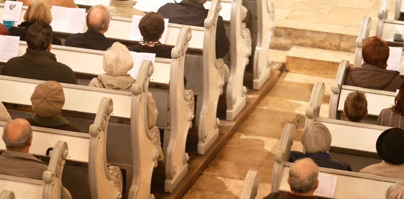 As churchgoers decline, their social views become more similar