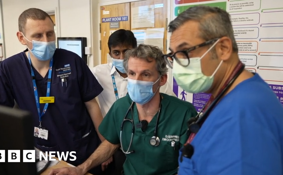 BBC goes inside hospitals to deal with winter stress