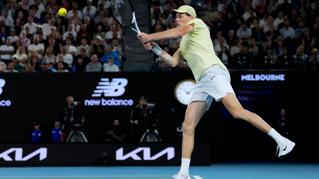 Ben Shelton, the top of Jannik Sinner, returned to the Australian Open Finals