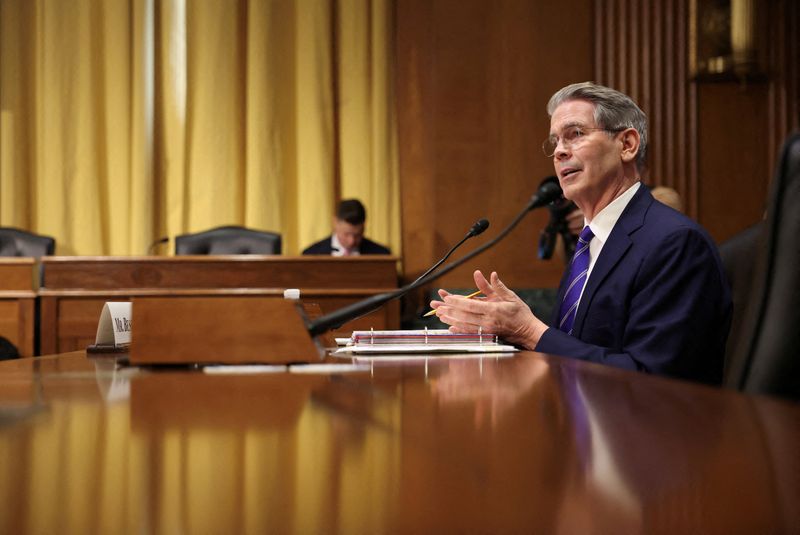 Bessant, Trump's pick for Treasury secretary, says U.S. must continue to monitor Treasury
