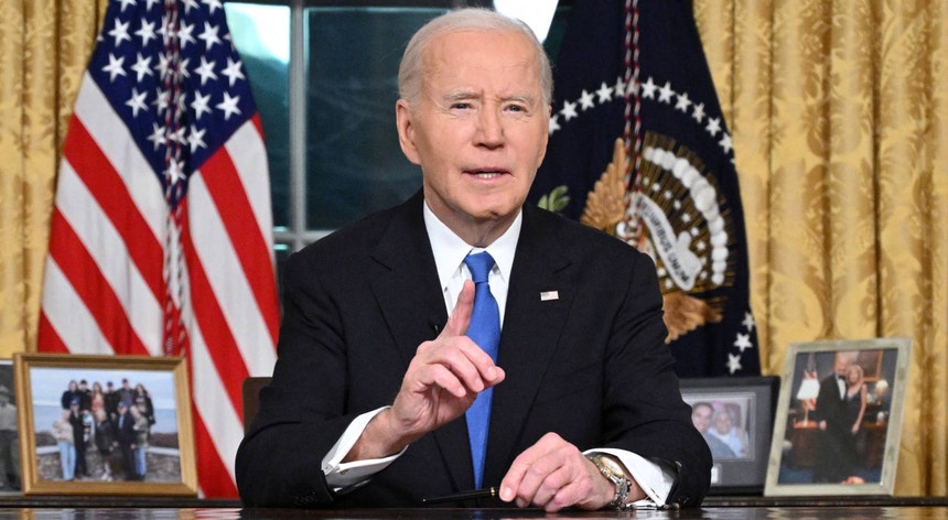 Biden alerta oligarcas sobre ‘concentração de poder’ ao se despedir da Casa Branca