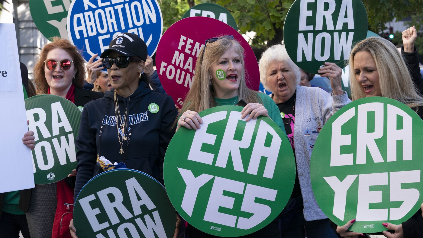 Biden says ERA is 'the law of the land,' but next steps unclear: NPR