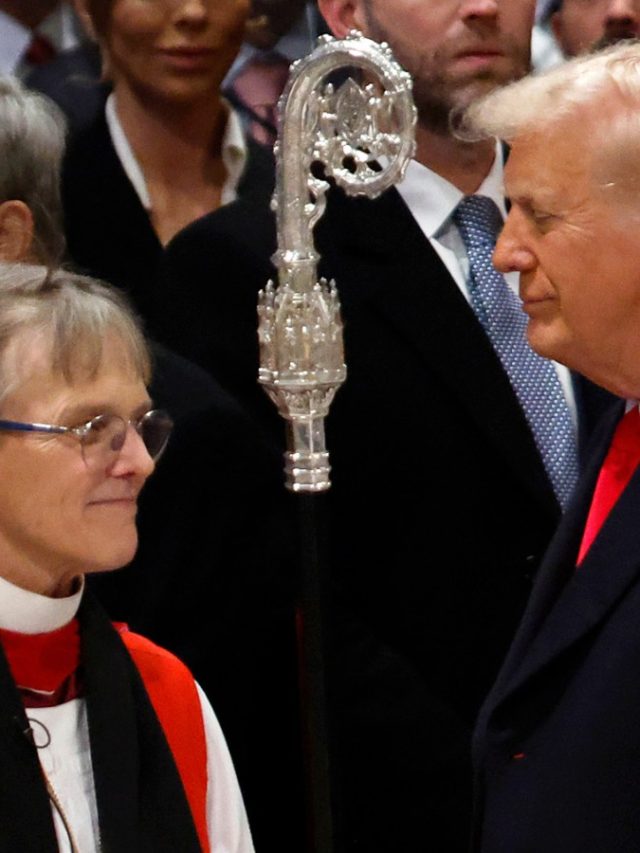 Bishop of Washington National Cathedral calls out Trump by name during sermon