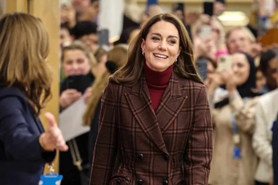 Britain's Duchess Kate announces her cancer is in remission