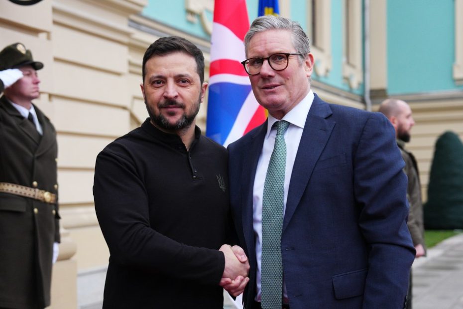 Britain's Starmer holds security talks in Kiev, promising '100-year partnership' with Ukraine