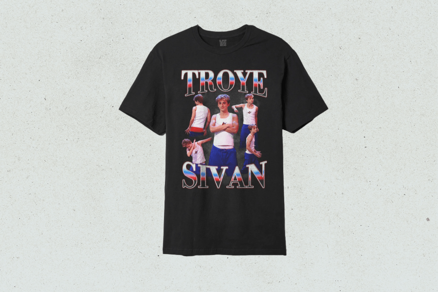 Buy this fan-made Timothee Chalamet as Troye Sivan T-shirt online