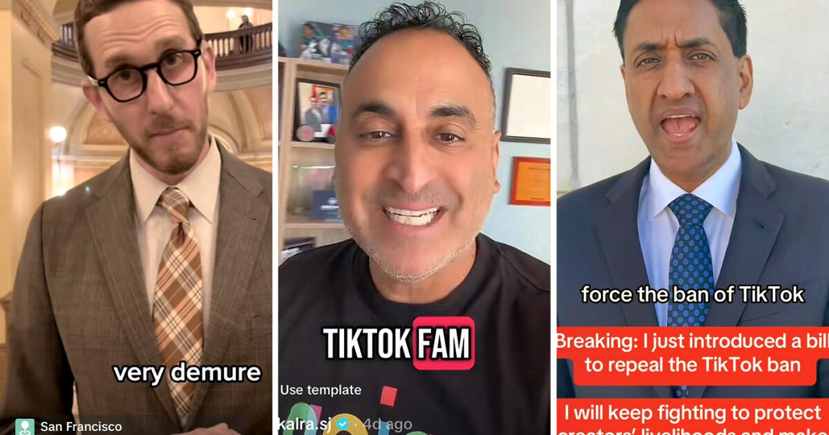 California lawmakers take TikTok very seriously. What would happen if Trump banned it?