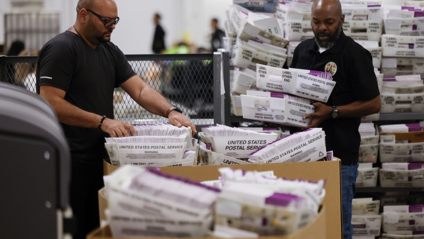 California, other states want to speed up vote count: NPR