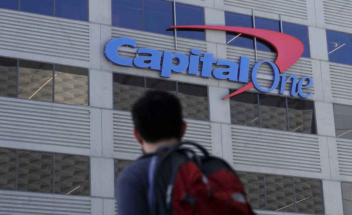 Capital One is sued by U.S. regulators, accusing the bank of defrauding customers of $2 billion
