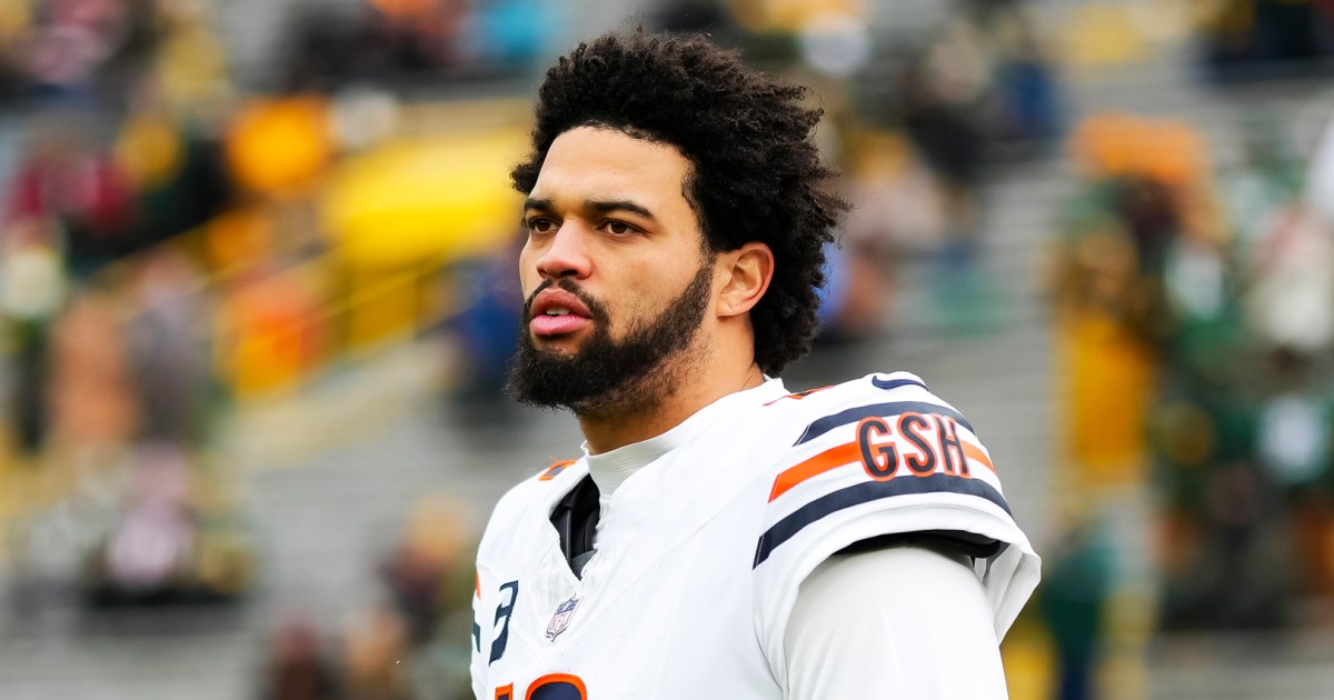 Chicago Bears' Caleb Williams shares his story after being attacked by a catfish