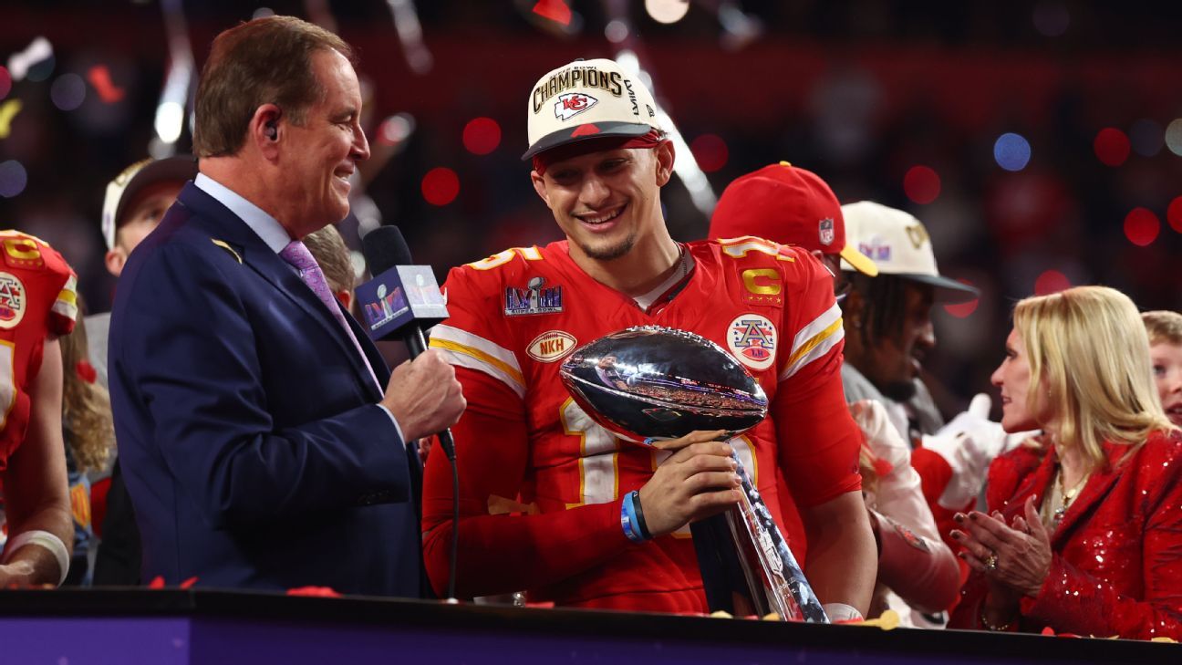 Chiefs continue pursuit of three-peat in NFL playoffs