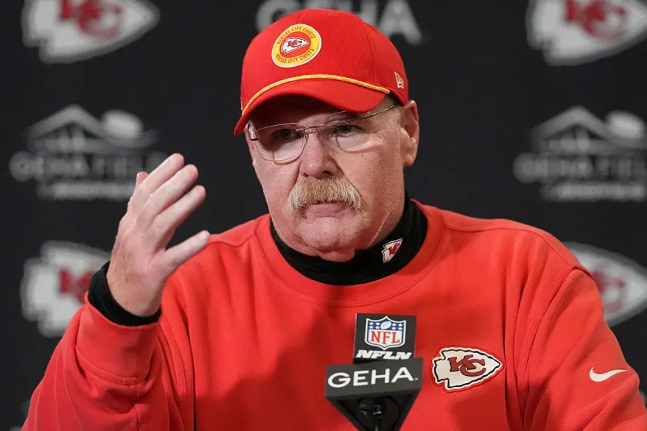 Chiefs' Andy Reid shares parenting advice after Patrick and Brittany Mahomes welcome third child