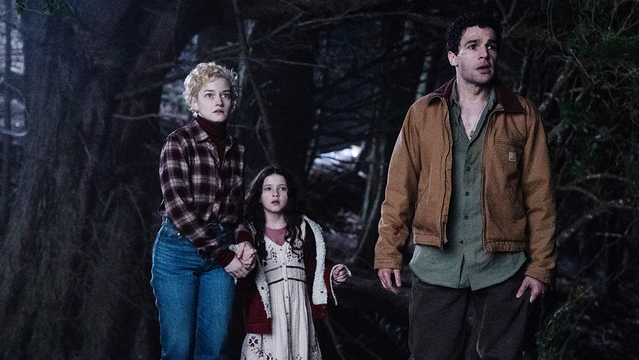 Christopher Abbott and Julia Garner in “Horror Remade”