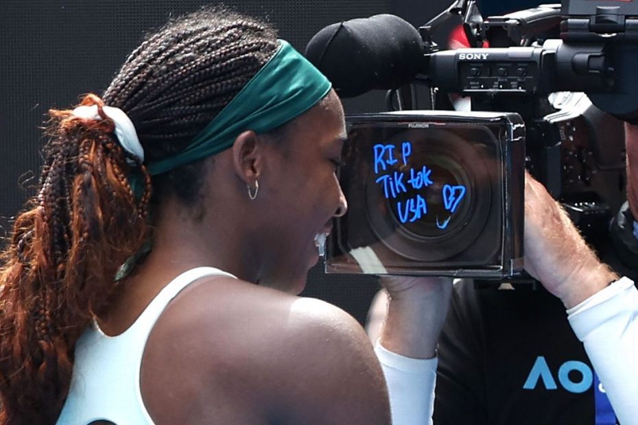 Coco Gauff hopes TikTok ban in US is short-lived