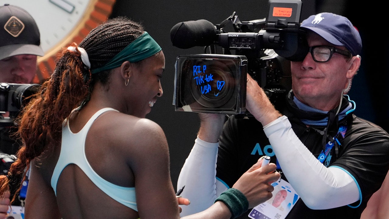 Coco Gauff pays tribute to TikTok at Australian Open and sees glimmer of hope