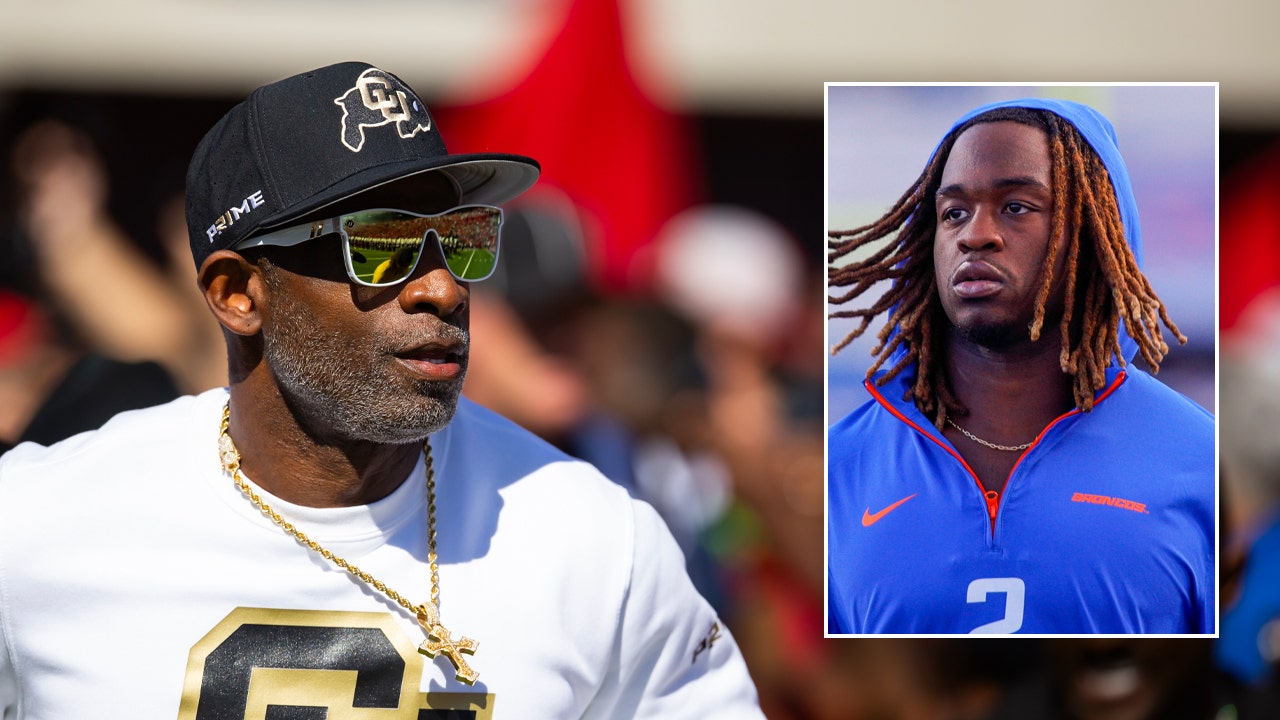 College football star Ashton Jeanty discusses possibility of Deion Sanders coaching Cowboys