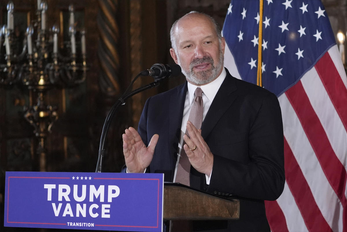 Commerce Nominee Lutnick Is Backer of Outlaws’ Favorite Cryptocurrency