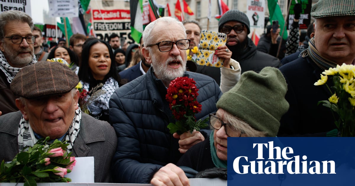 Corbyn and McDonnell agree to interview with police after pro-Palestinian march UK news
