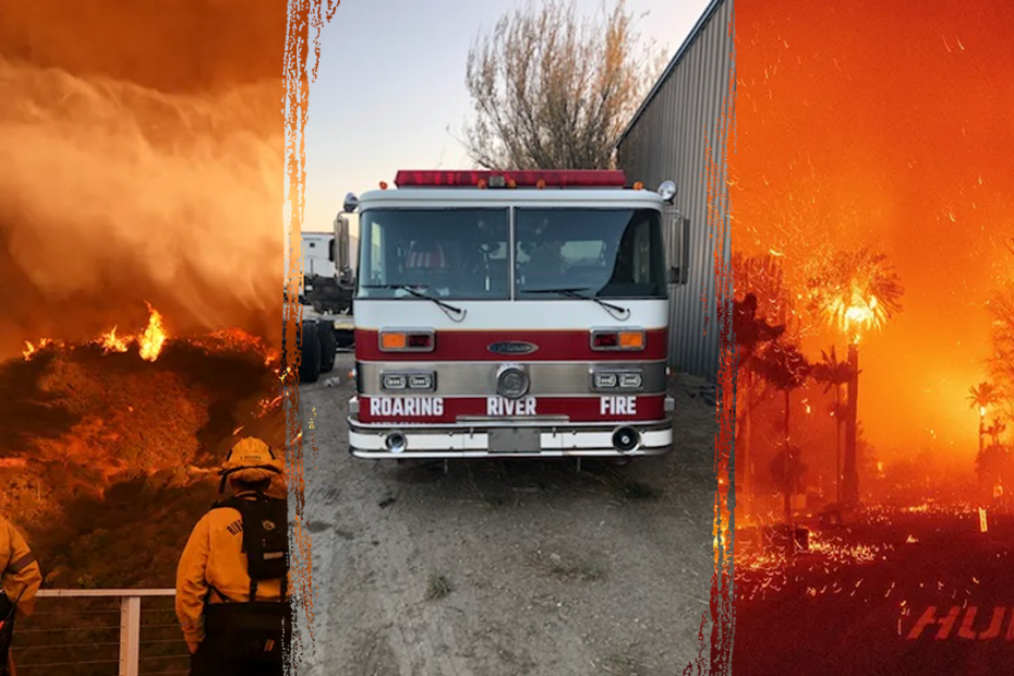 Couple caught with fake fire truck in LA fire evacuation zone: Sgt.