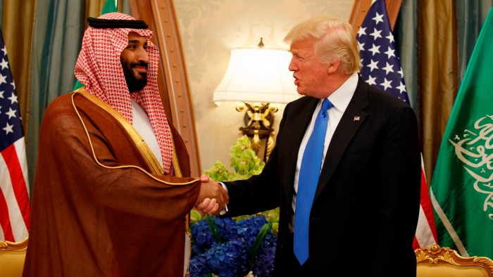 Crown prince tells Trump Saudi Arabia plans to invest $600 billion in U.S.