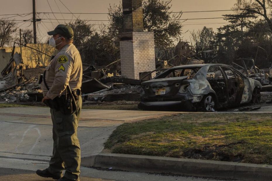 Deputies warn to disinfect clothes after lead, asbestos found in air near Eaton fire