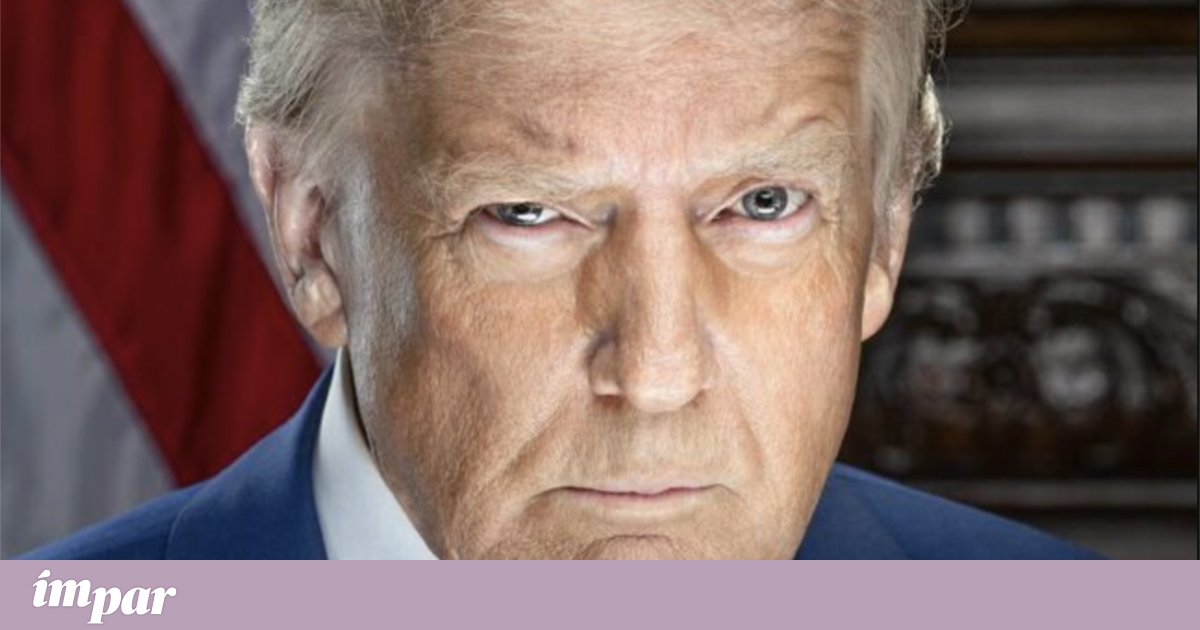 Donald Trump tem um novo retrato presidencial — e parece familiar EUA |