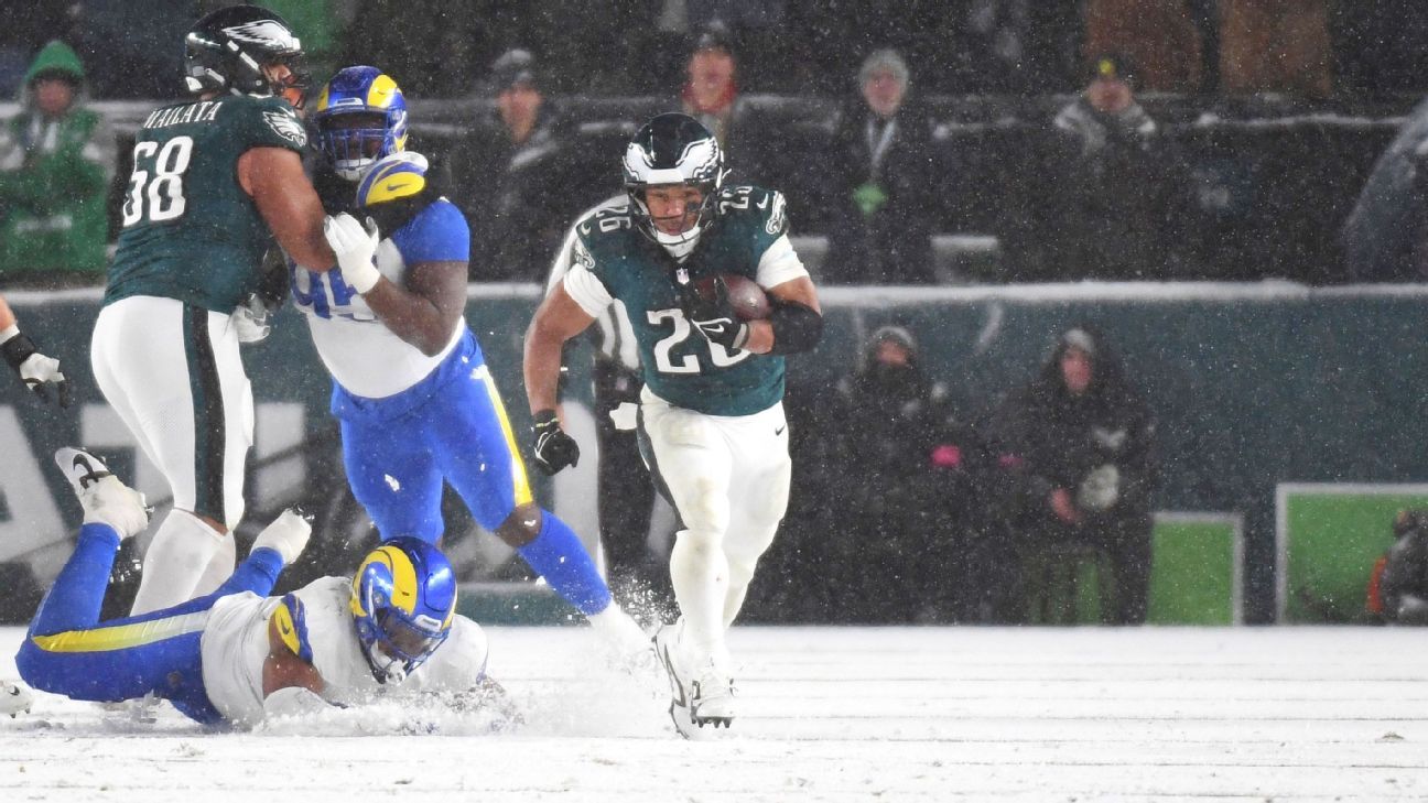Eagles vs. Rams to advance to NFC Championship Game
