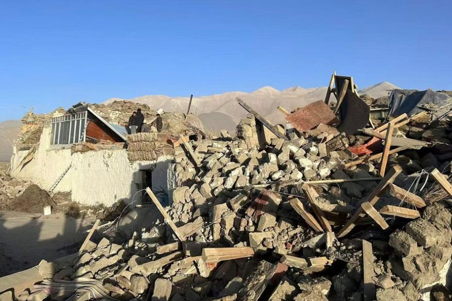 Earthquake in Tibet kills dozens, many trapped in rubble
