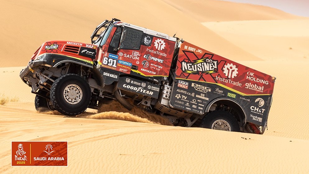 Etapa 10 do Dakar: Ales Loprais conquista segundo título consecutivo de Trucks