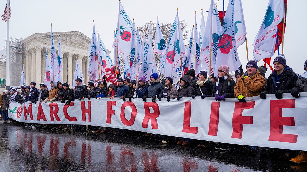 “For the Life Parade” rally was held in Washington, and Wanz appeared for the first time since his inauguration