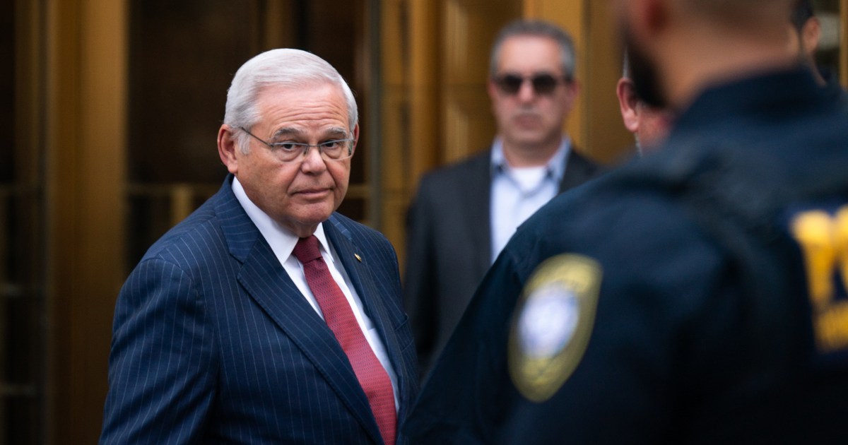 Former Sen. Bob Menendez seeks pardon from Trump after Biden rejects it