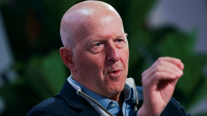 Goldman Sachs' David Solomon 'optimistic' but urges caution as US remains in 'vulnerable place'