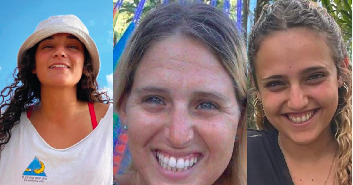 Hamas militants release first three hostages after ceasefire agreement with Israel comes into effect