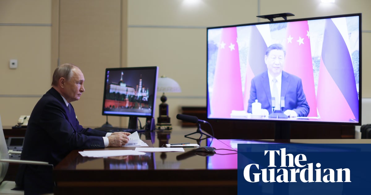 Hours after Trump's inauguration, Putin and Xi hold video call in show of solidarity | Vladimir Putin