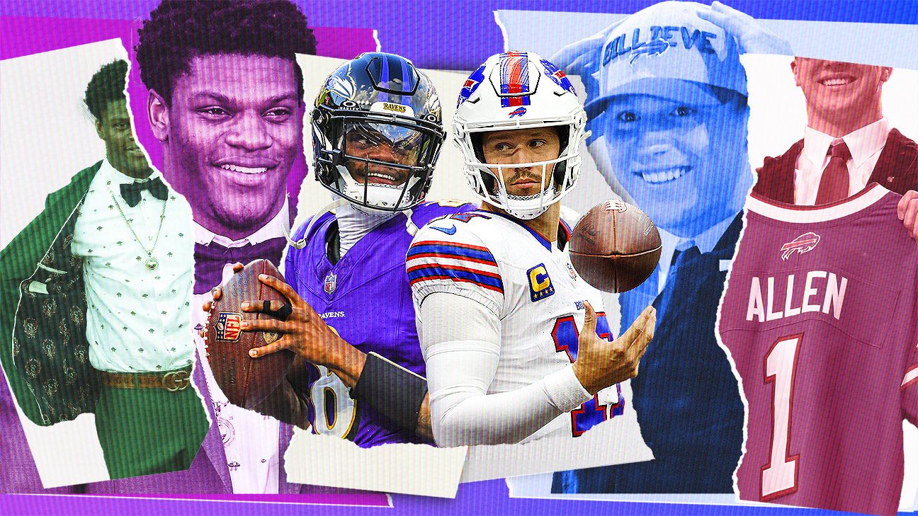 How Lamar Jackson and Josh Allen proved draft doubters wrong