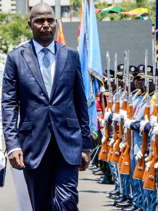 Hundreds protest at inauguration ceremony of Mozambique's new president