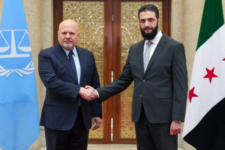 ICC chief prosecutor meets Syria's de facto leader | Bashar Assad News